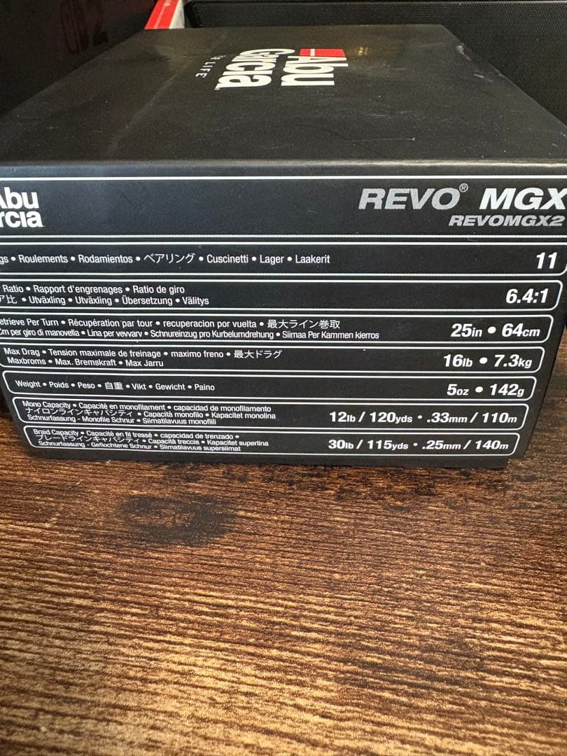 日本未販売モデル アブガルシア REVO MGX 2