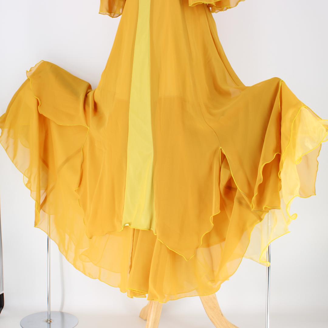 【美品 社交ダンス衣装】ワンピース ドレス Dance Fashion pier