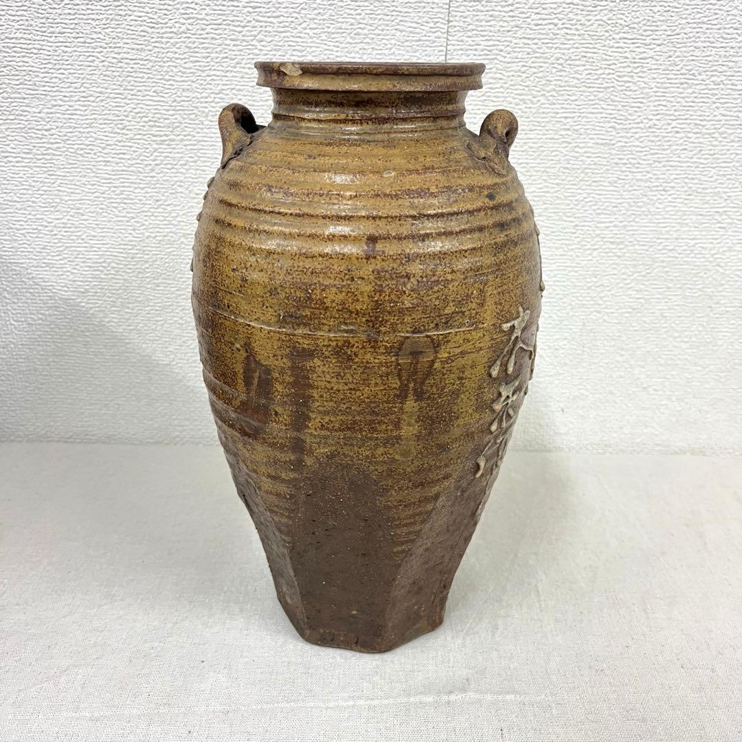【希少・名品】青木木米 漢文 壺 骨董品 煎茶道具 時代物