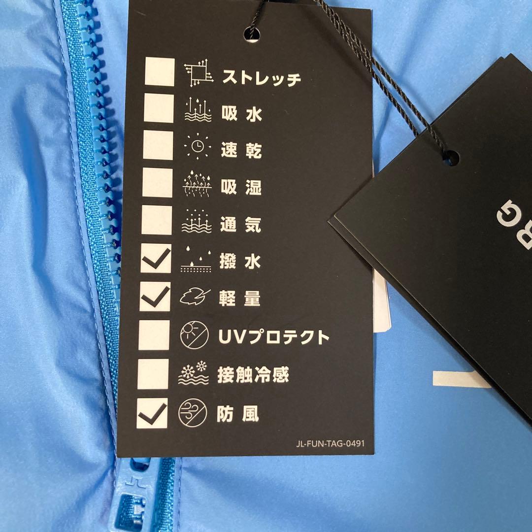 J.LINDEBERG リンドバーグ　メンズ　ウィンド　ジャケット　ブルー　M