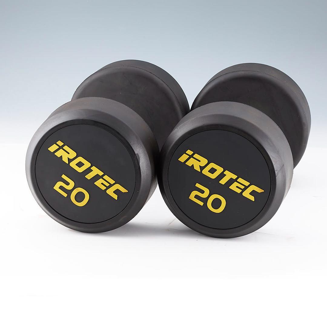 IROTEC ジムダンベル 20KG 2個セット アイロテック