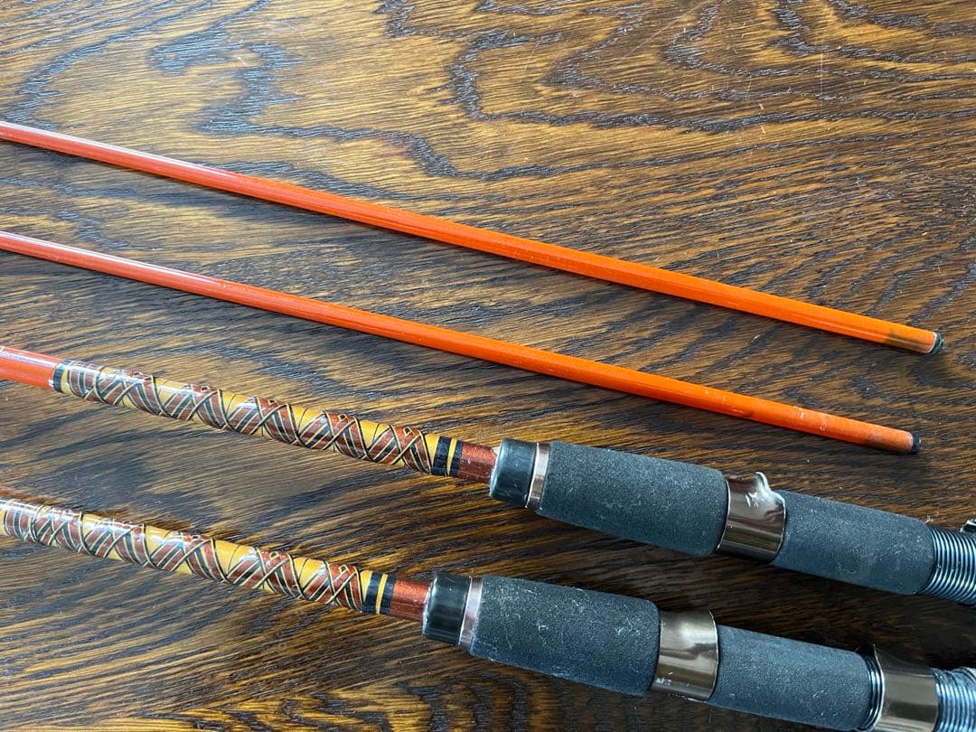 送料込み 美品 オールド daiwa ダイワ ジェットスピン56L 2本セット