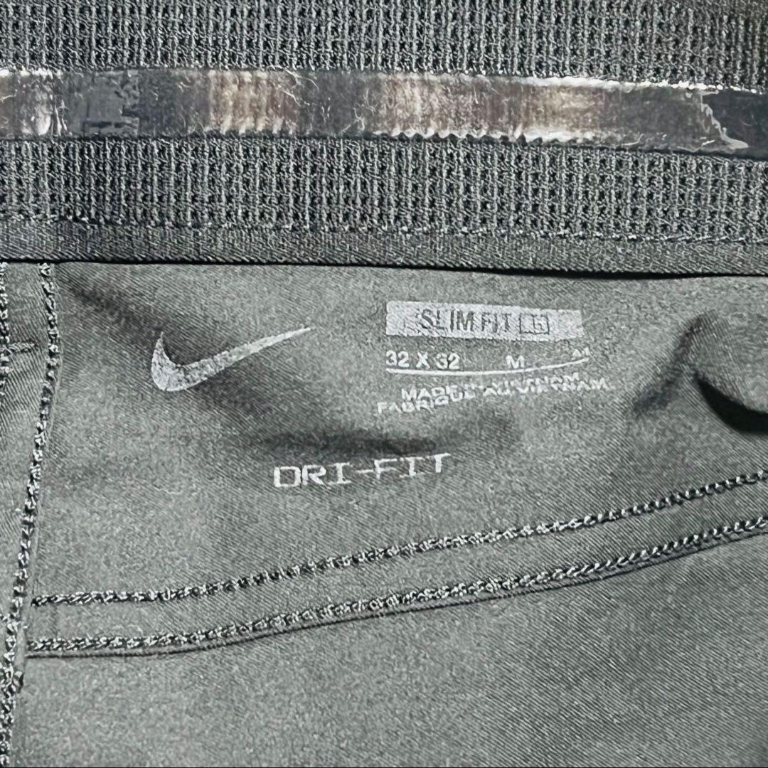 【美品】ナイキ Dri-FIT レペル ゴルフパンツ 黒 32/32 BLACK
