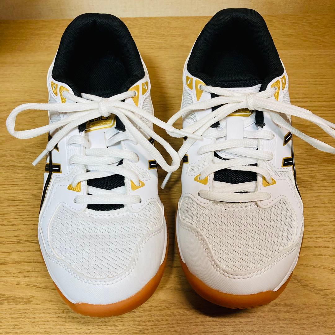 未使用　ASICS GEL-ROCKET 10 23㎝　ホワイト　ブラック