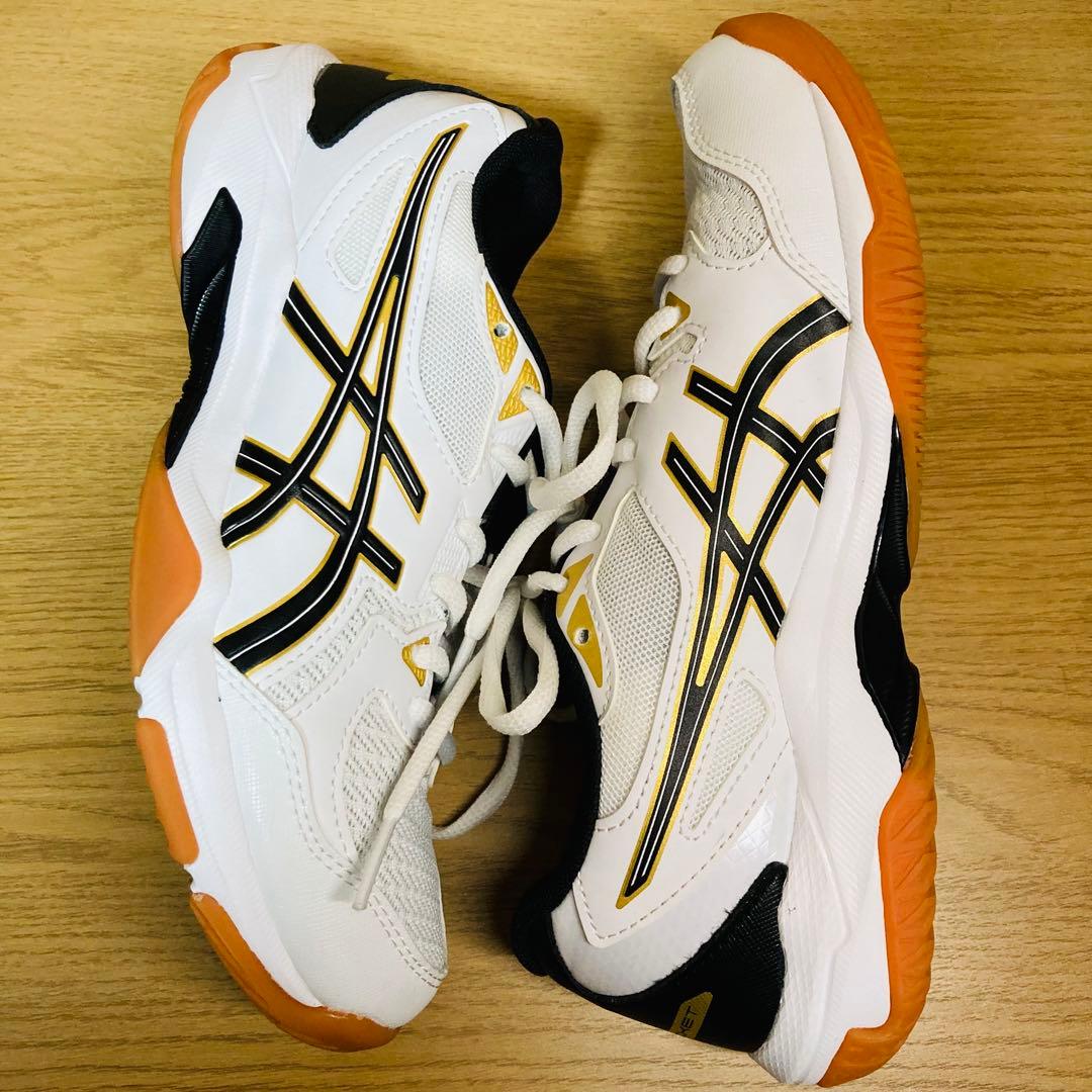 未使用　ASICS GEL-ROCKET 10 23㎝　ホワイト　ブラック