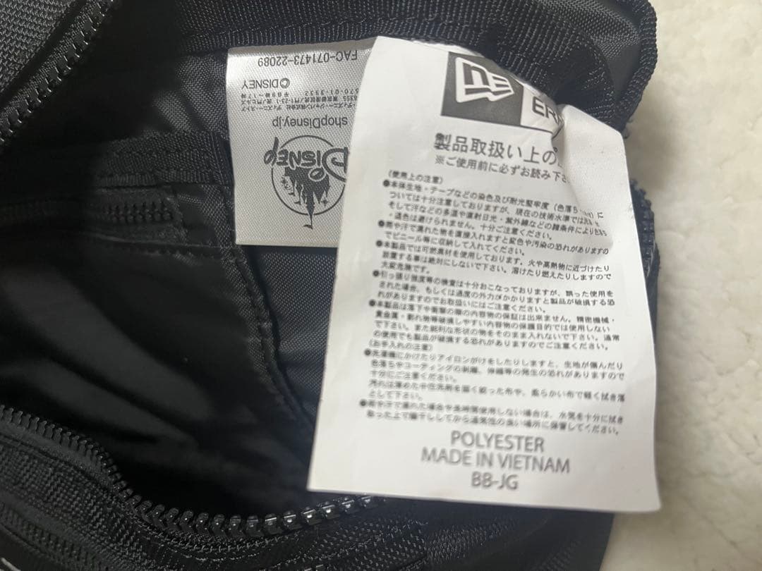 ナイトメア・ビフォア・クリスマス×NEW ERA ジャック　ボディバッグ