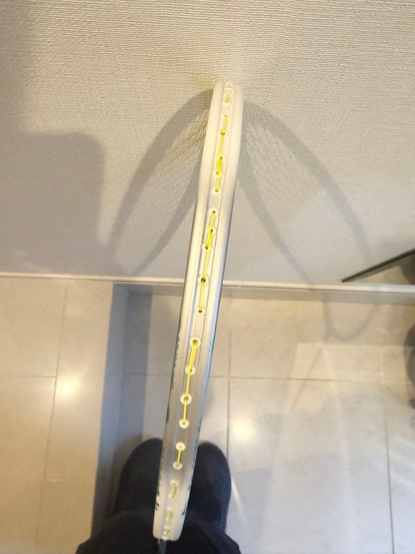 【超美品】YONEX ナノフレア300 ホワイト/グリーン