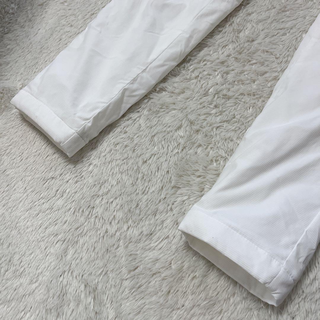 美品　PEARLY GATESパーリーゲイツ　中綿　ストレッチパンツ　０　白