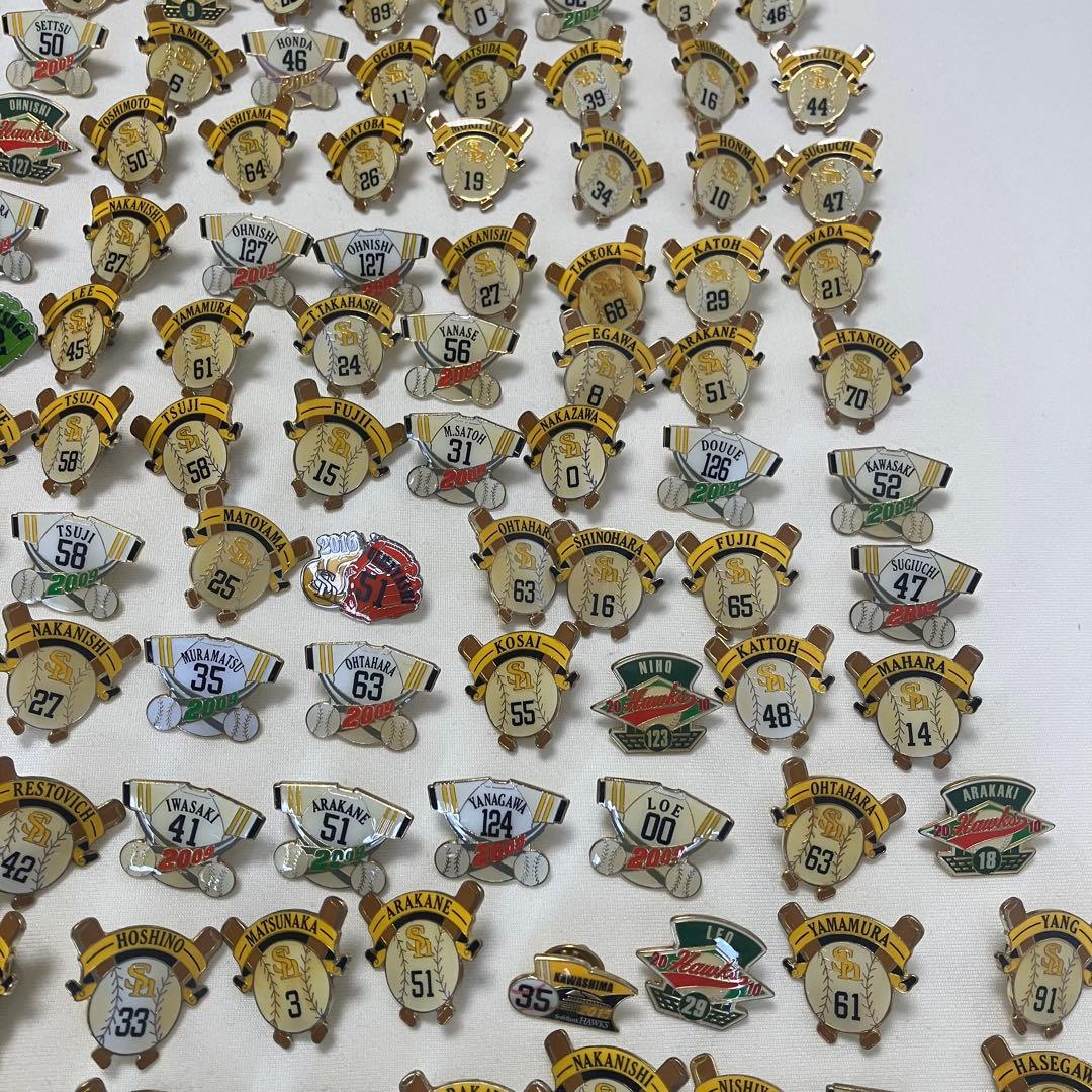 福岡ソフトバンクホークス オリジナルピンバッジ大量セット 激レア・非売品多数！