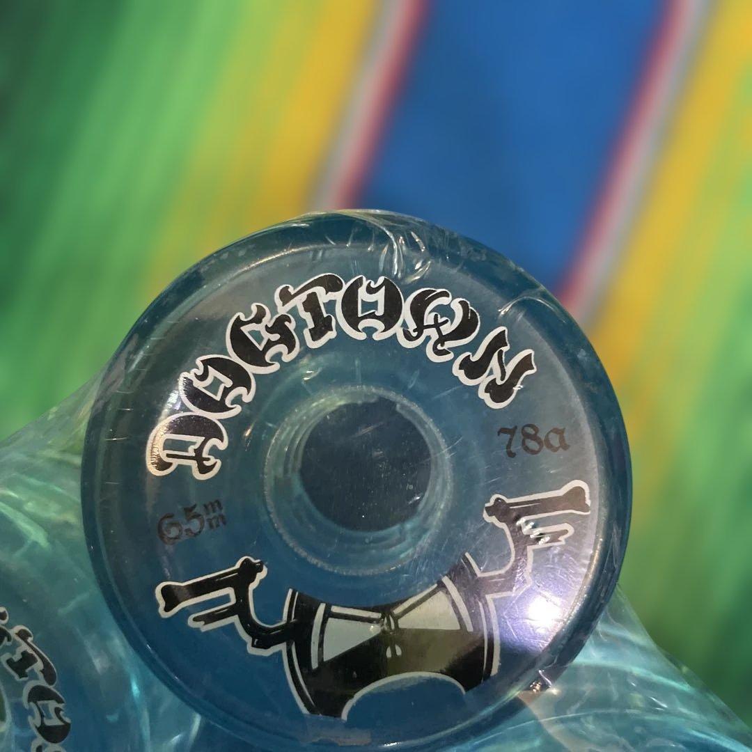 DOG TOWNスケートボードホイール 65mm 78A 4個セット