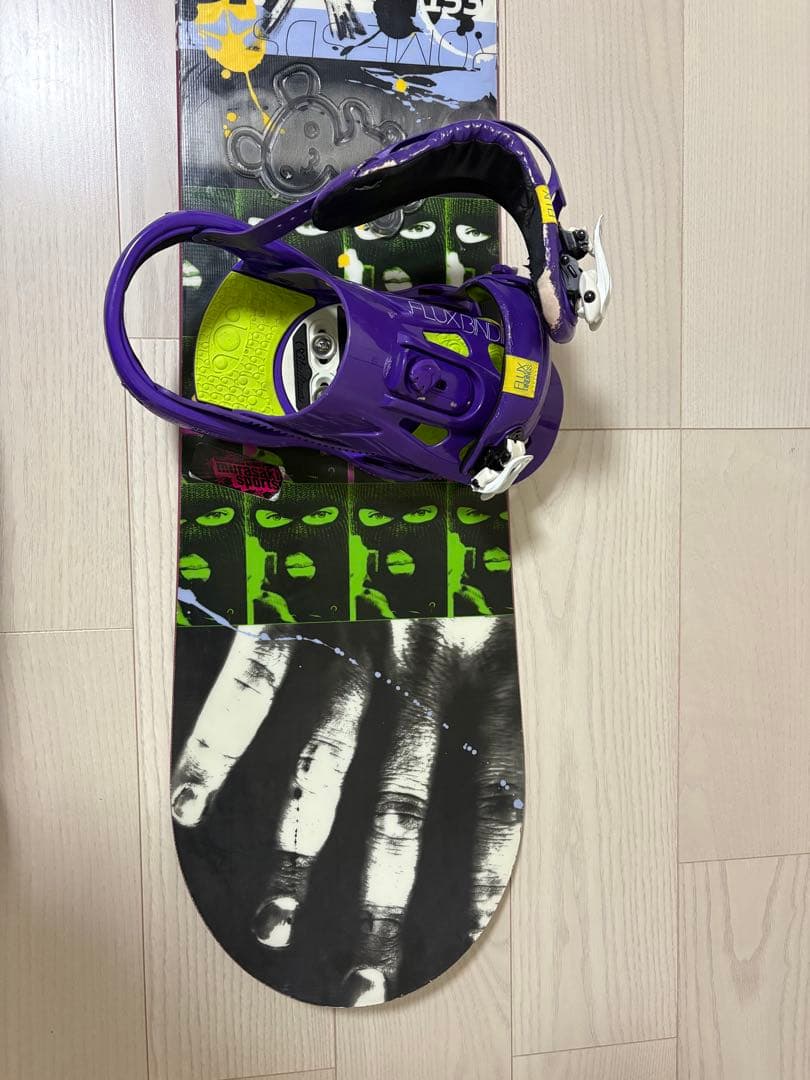 ROME SDS GRAFT 153cm FLUX RK30 MＬサイズ スノボ