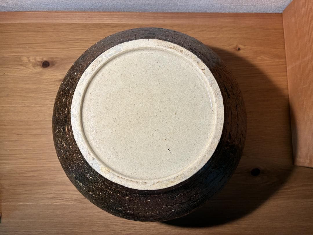 113 [箱付き] 金箔工芸 古代宝 古錦壺 花瓶