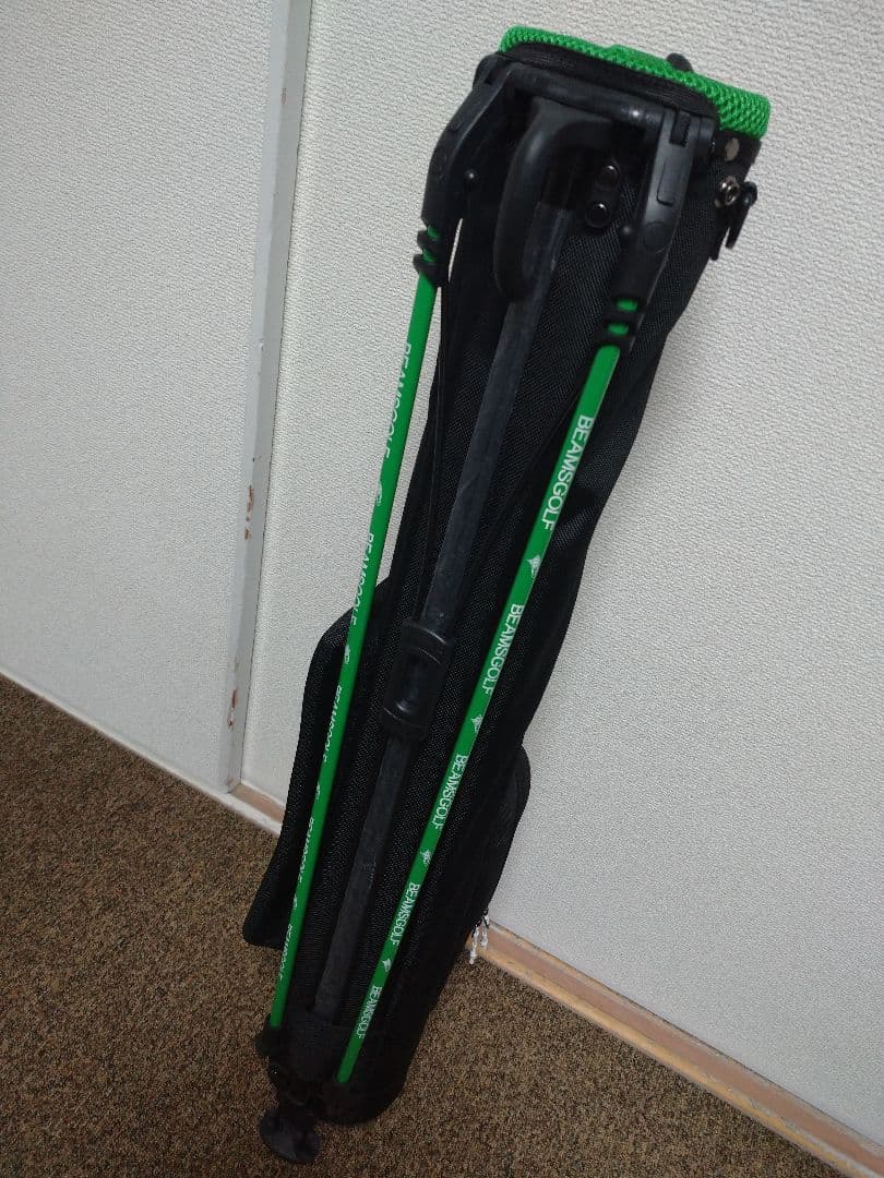 BEAMS GOLF セルフスタンド ゴルフケース 4 BLACK