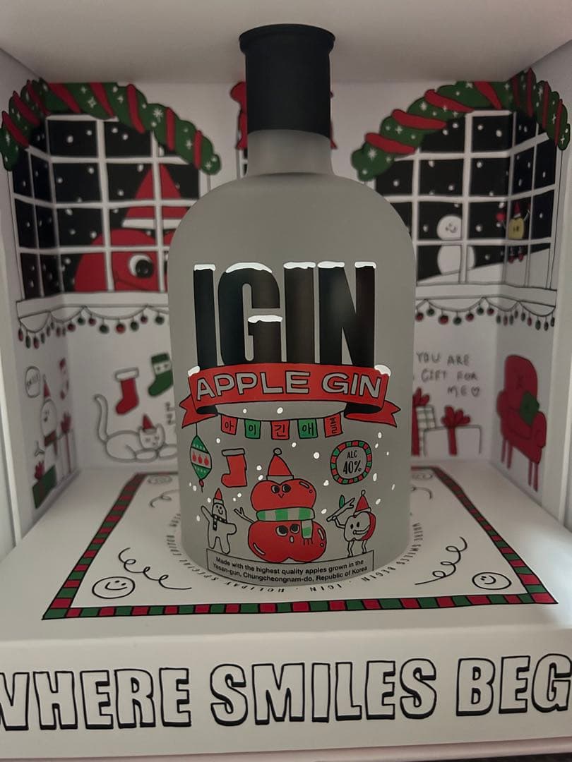 IGIN APPLE GIN ホリデーエディションピンク