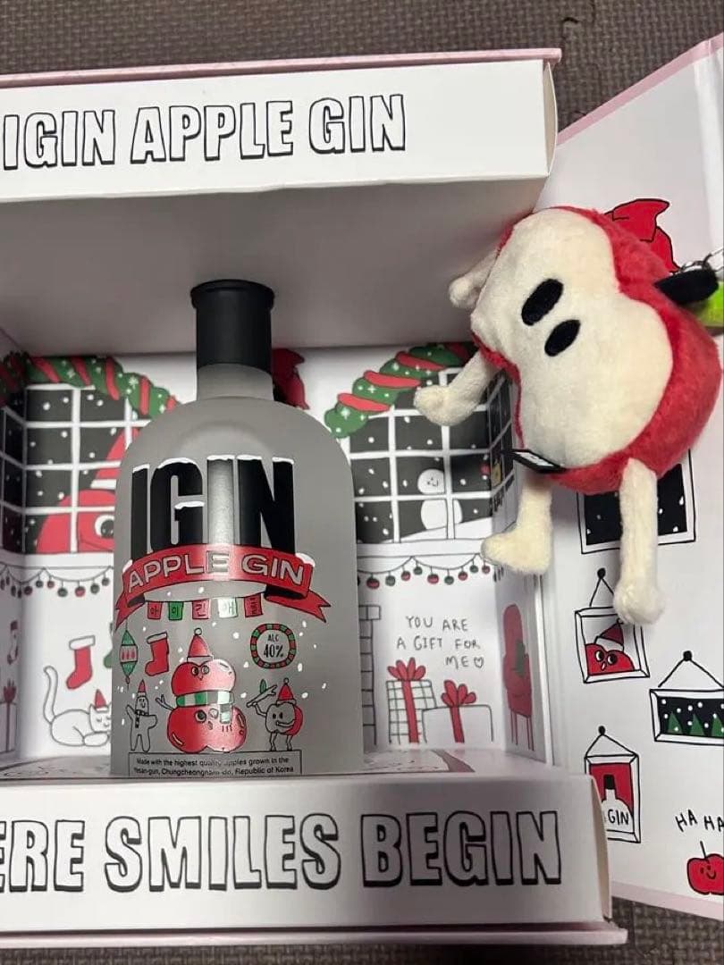 IGIN APPLE GIN ホリデーエディションピンク