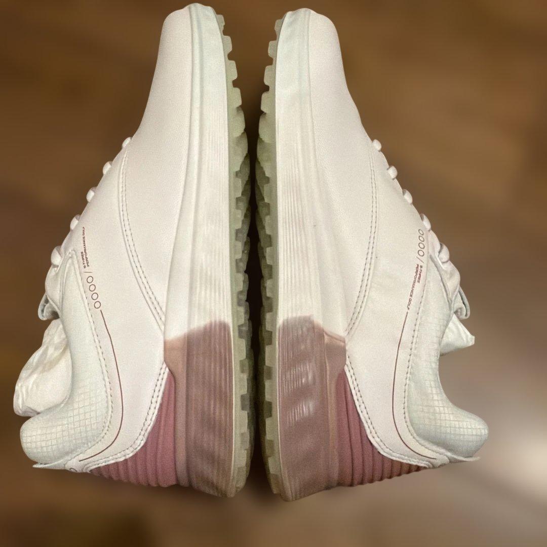 新品　ecco ゴルフシューズ 24.5cm