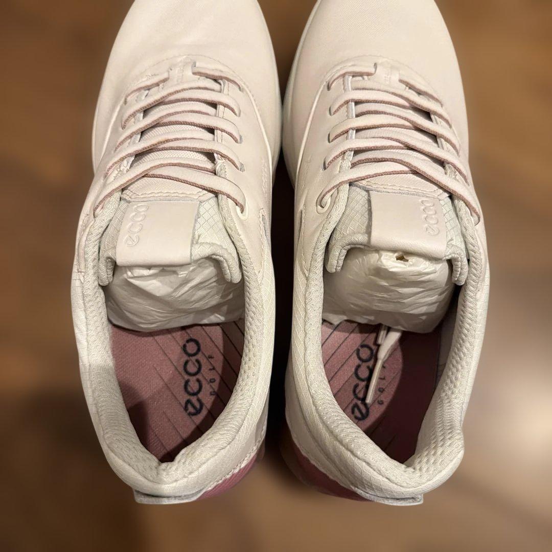 新品　ecco ゴルフシューズ 24.5cm