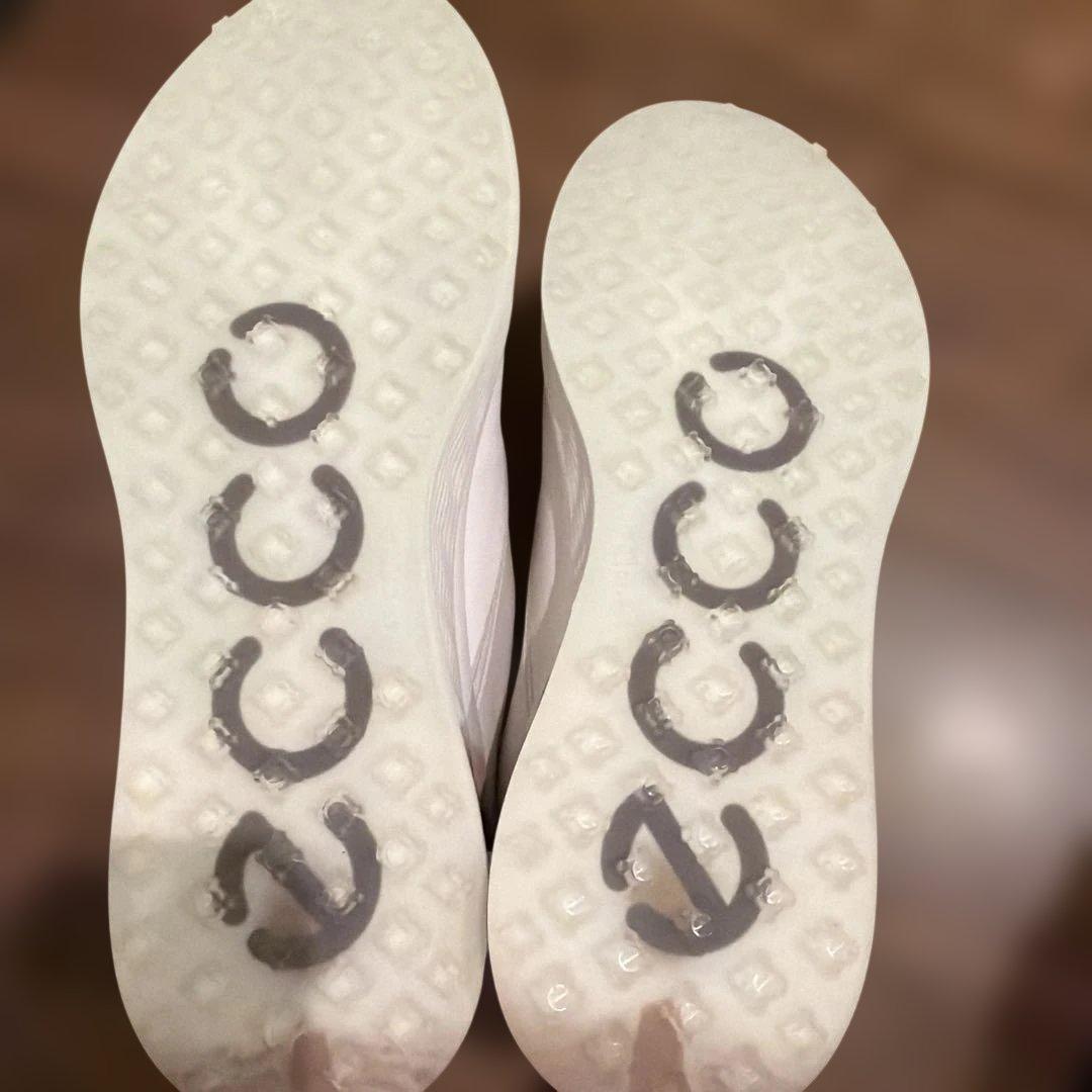 新品　ecco ゴルフシューズ 24.5cm
