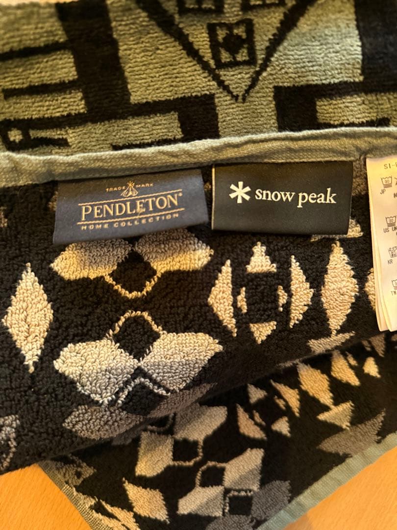 スノーピーク　ペンドルトン タオルブランケット  peak