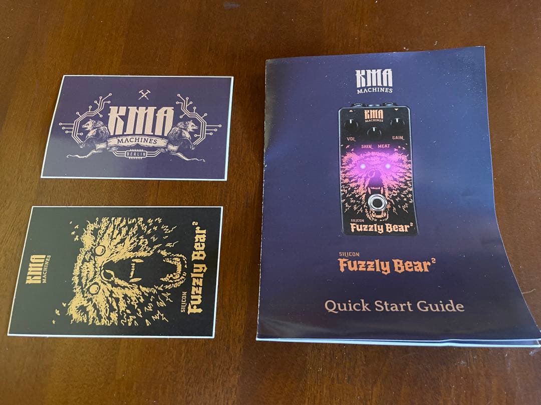 KMA MACHINES Fuzzy Bear 極悪ファズペダル
