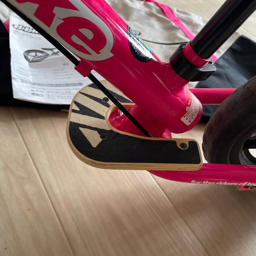 ディーバイク　d-bike ピンク　キャリーバック付き