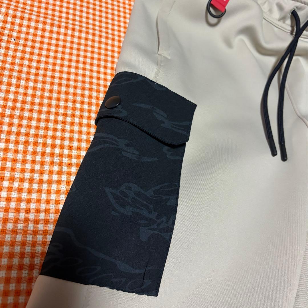 UAアーマーニット ハイブリッド ジョガーパンツ メンズM ベージュ