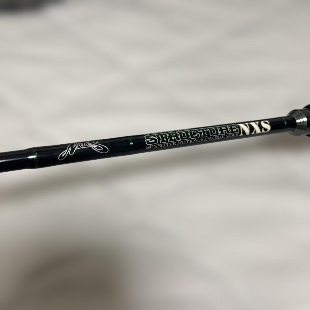 ノリーズ　ロードランナーストラクチャーNXS STN650LS 美品　ロッド