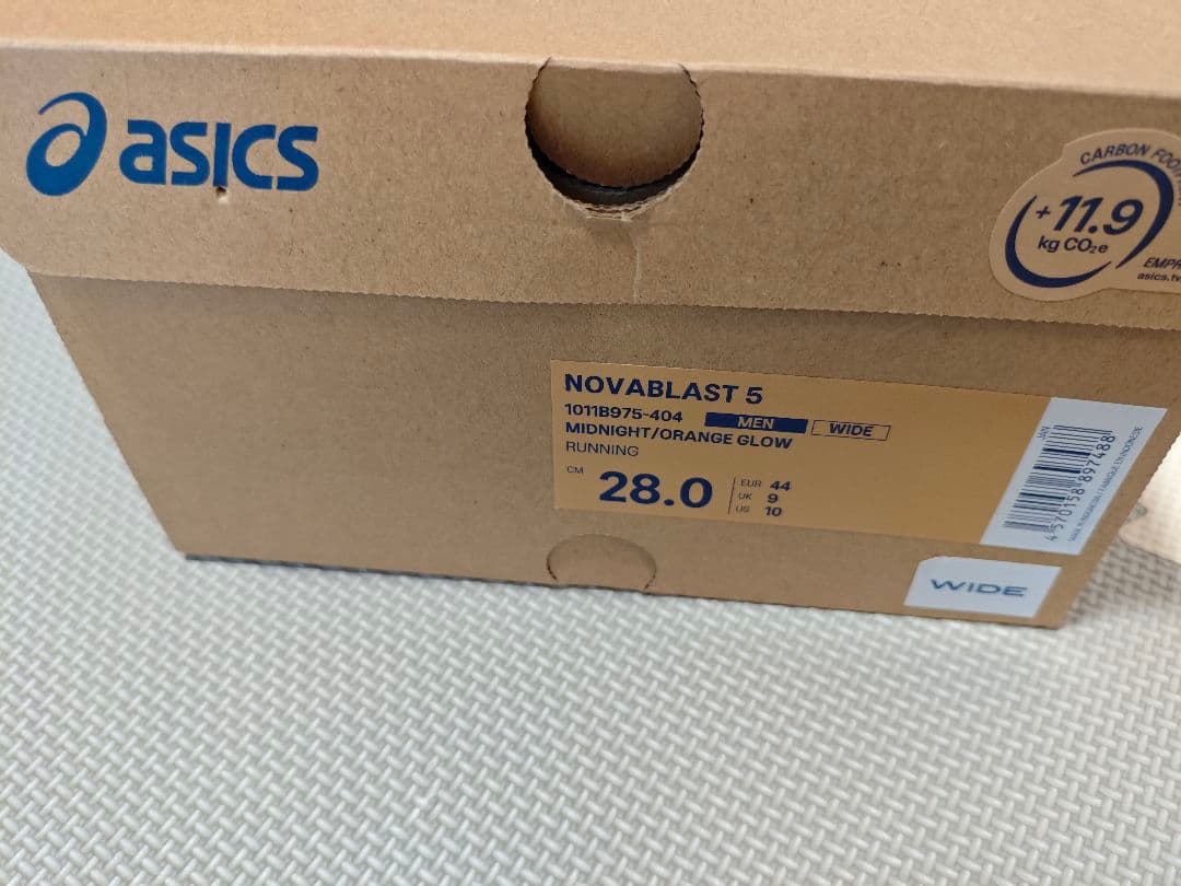 ASICS NOVABLAST 5 ワイド 28.0 新品
