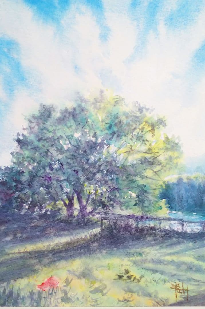 癒しの水彩画888 小鳥たち