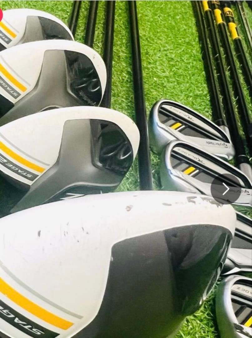 左利きテーラーメイド RBZ メンズレフティ　ゴルフクラブセット 初心者 入門