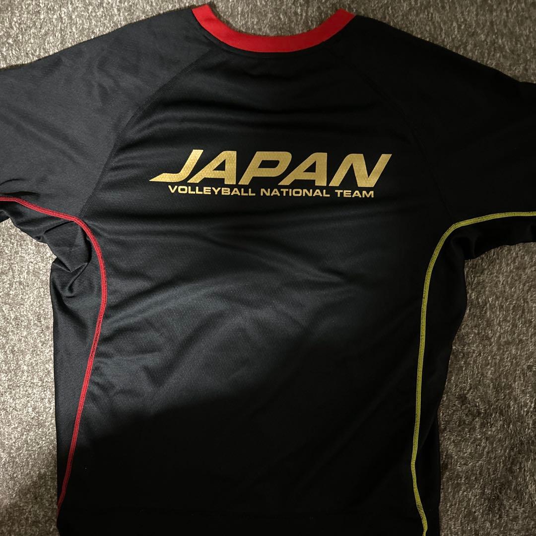 バレーボール日本代表Tシャツ　アシックス