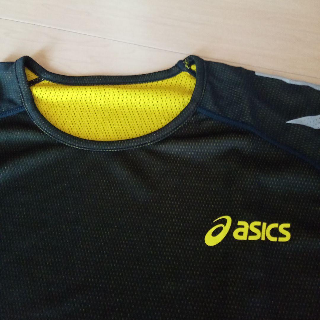 asics リバーシブルウェアセット Tシャツ ショーツ３枚　サイズL 未使用品