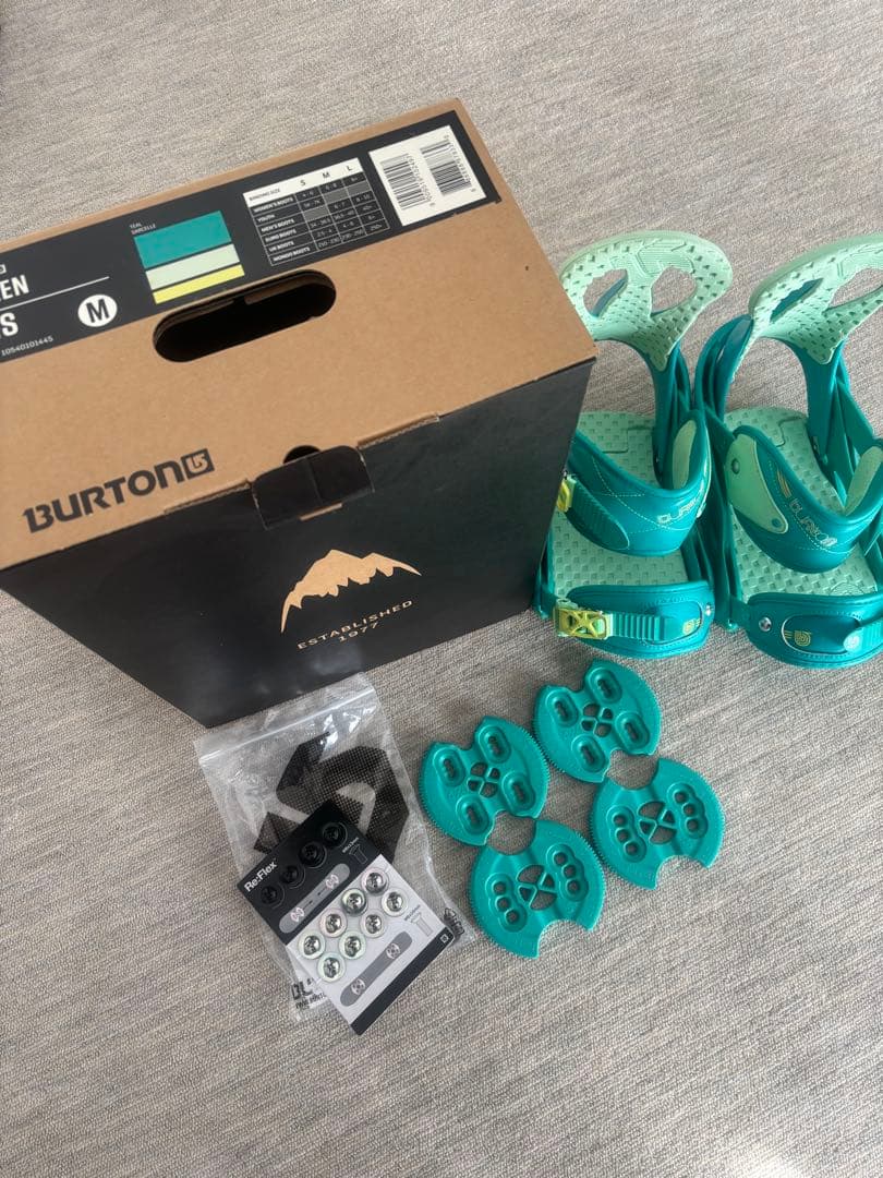 Burton スノーボードビンディング レディースMサイズ