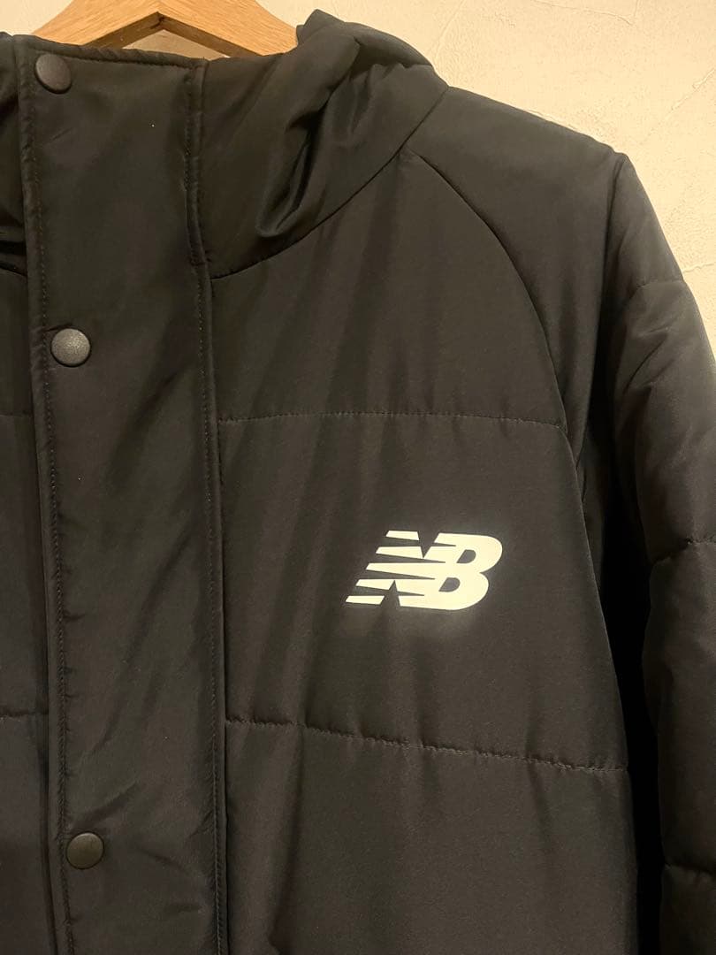 New Balance ブラック ベンチコート　XL