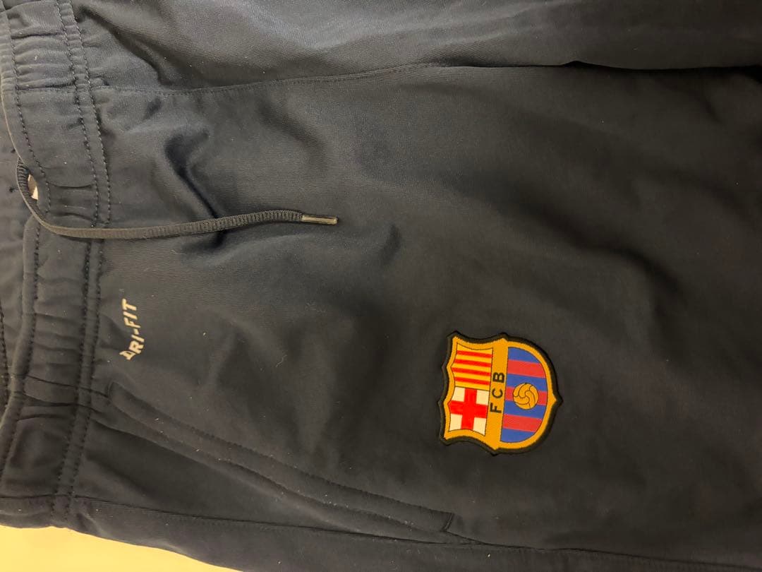 Nike FC Barcelona ジャージパンツ ネイビー Mサイズ