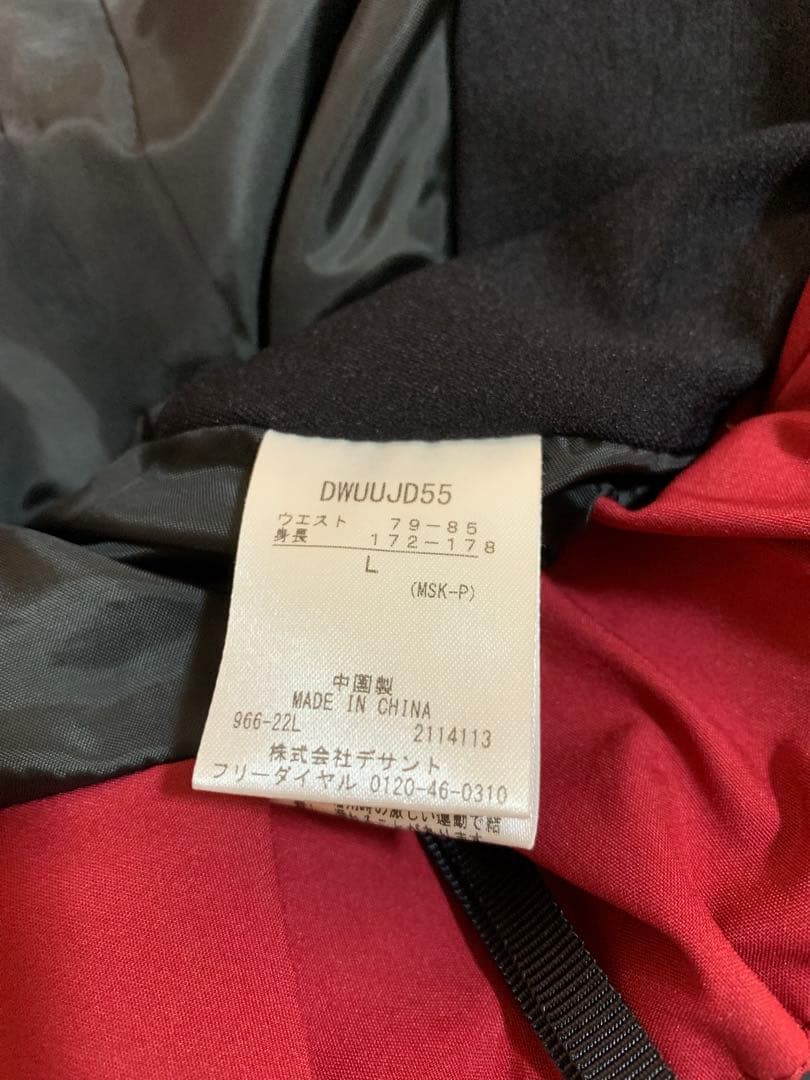 DESCENTE デサント　スキーウェア上下セット LサイズMサイズ