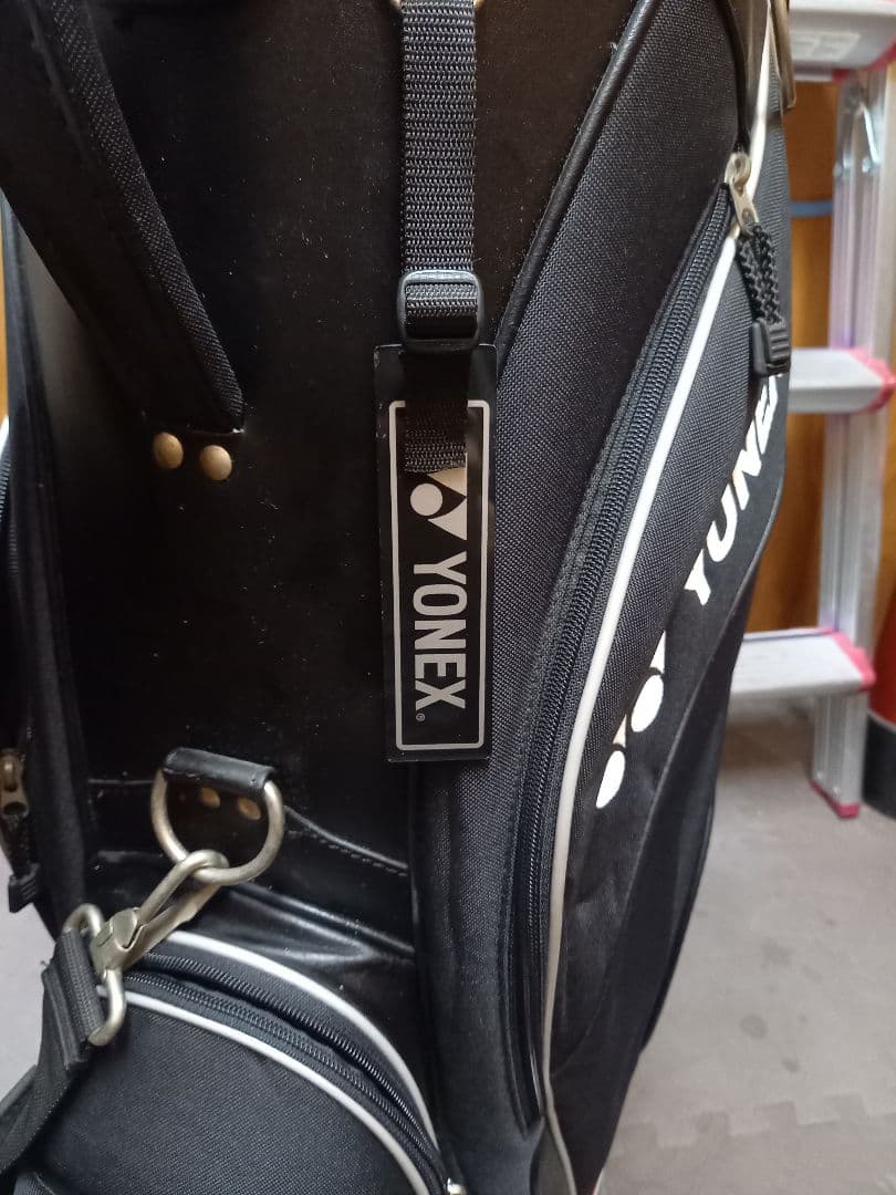 YONEX キャディバッグ 黒　クラブフルセット　中古美品