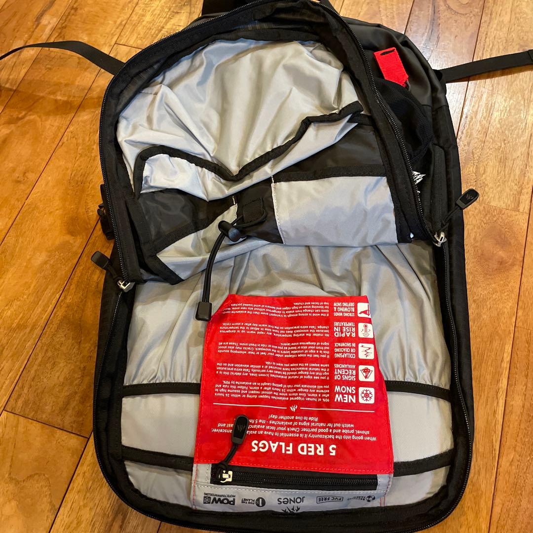 JONES DSCNT 19L ブラック バッグ