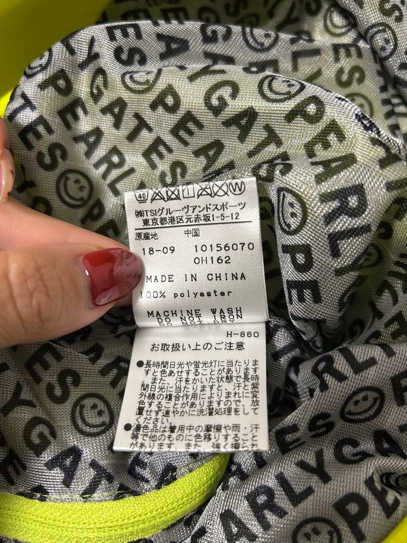 PEARLY GATES スニード ジャック プルオーバー ブルゾン