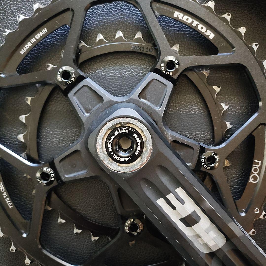 ROTOR 3D+ INPOWER 50-34T 170㎜　パワーメーター