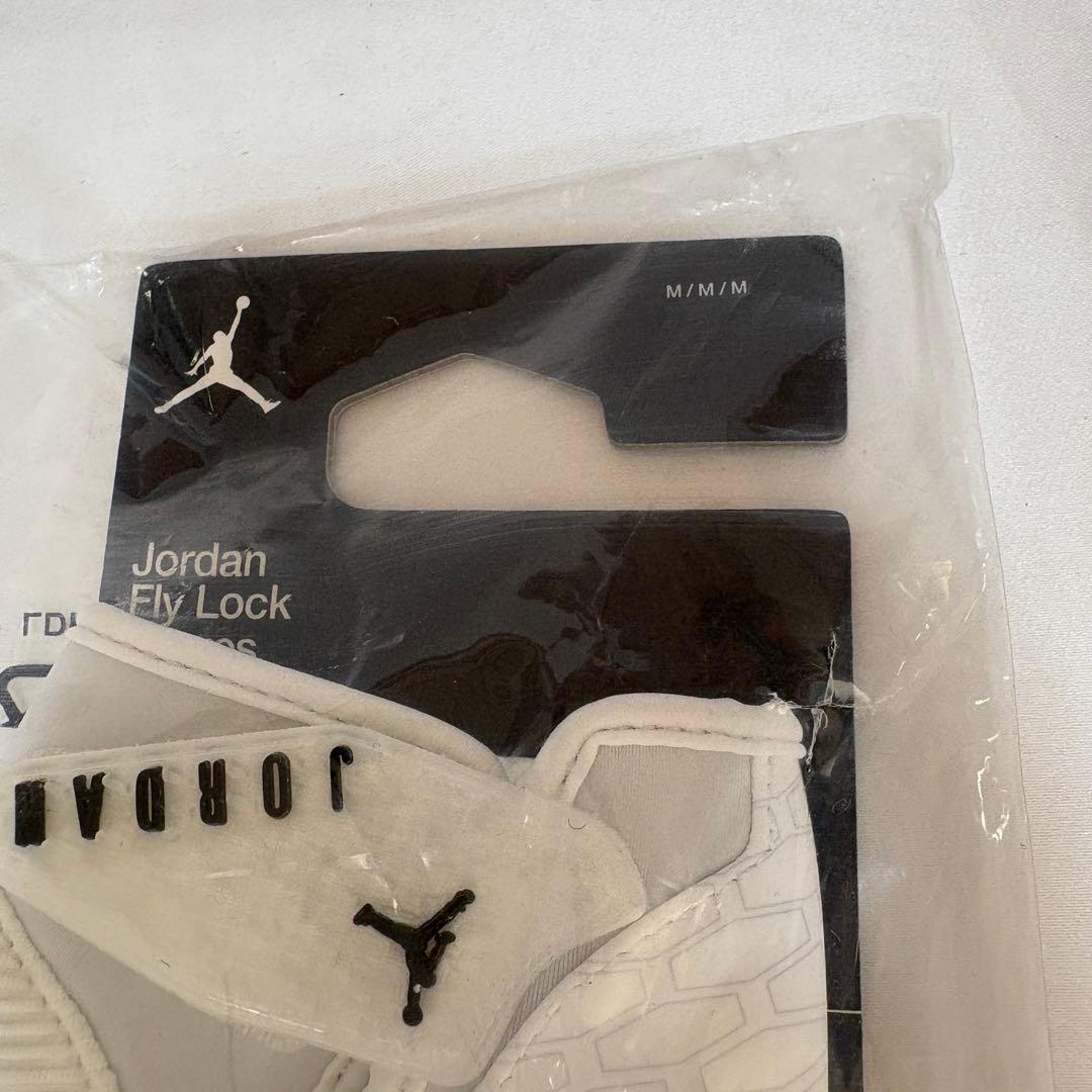 アメフト Jordan Fly Lock 2.0　グローブ　White　M