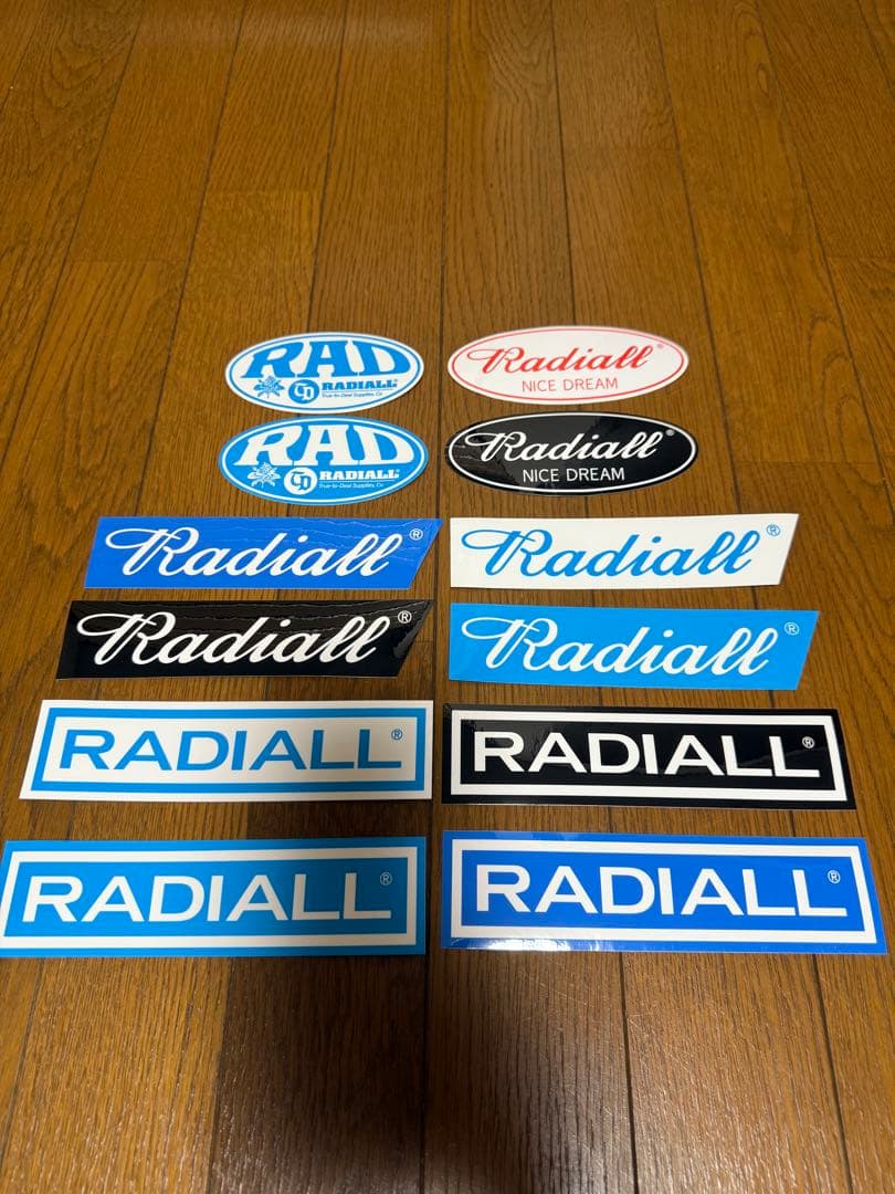 radiall ステッカーセット　ラス1 長瀬智也