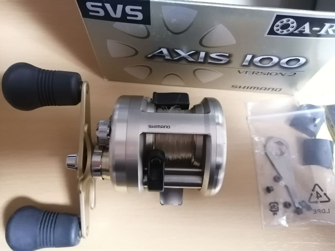美品 SHIMANO AXIS 100 VERSION 2 アクシスver2