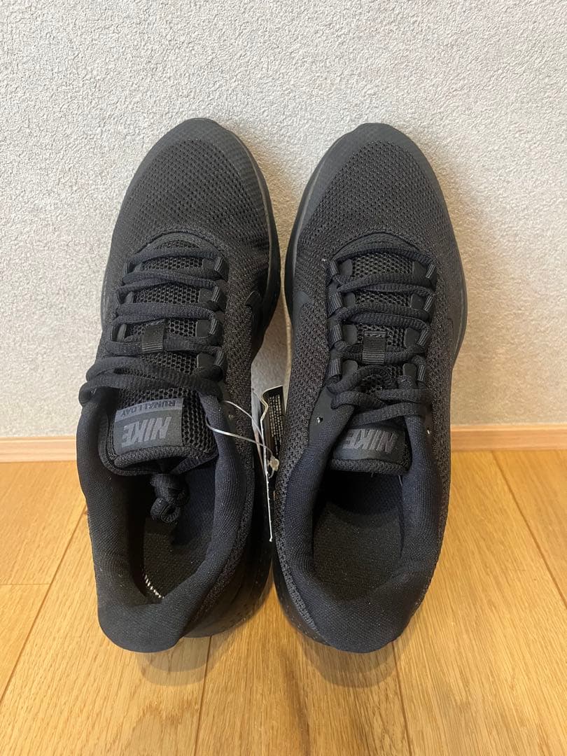 NIKE RUNALLDAY 26cm ブラック 新品未使用 ランニングシューズ