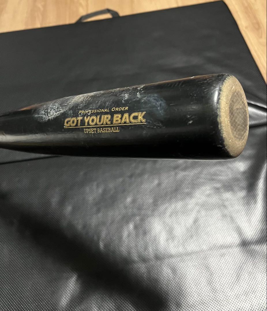 千葉ロッテマリーンズ　清田育宏 #1　バット NPBマーク 支給品　実使用