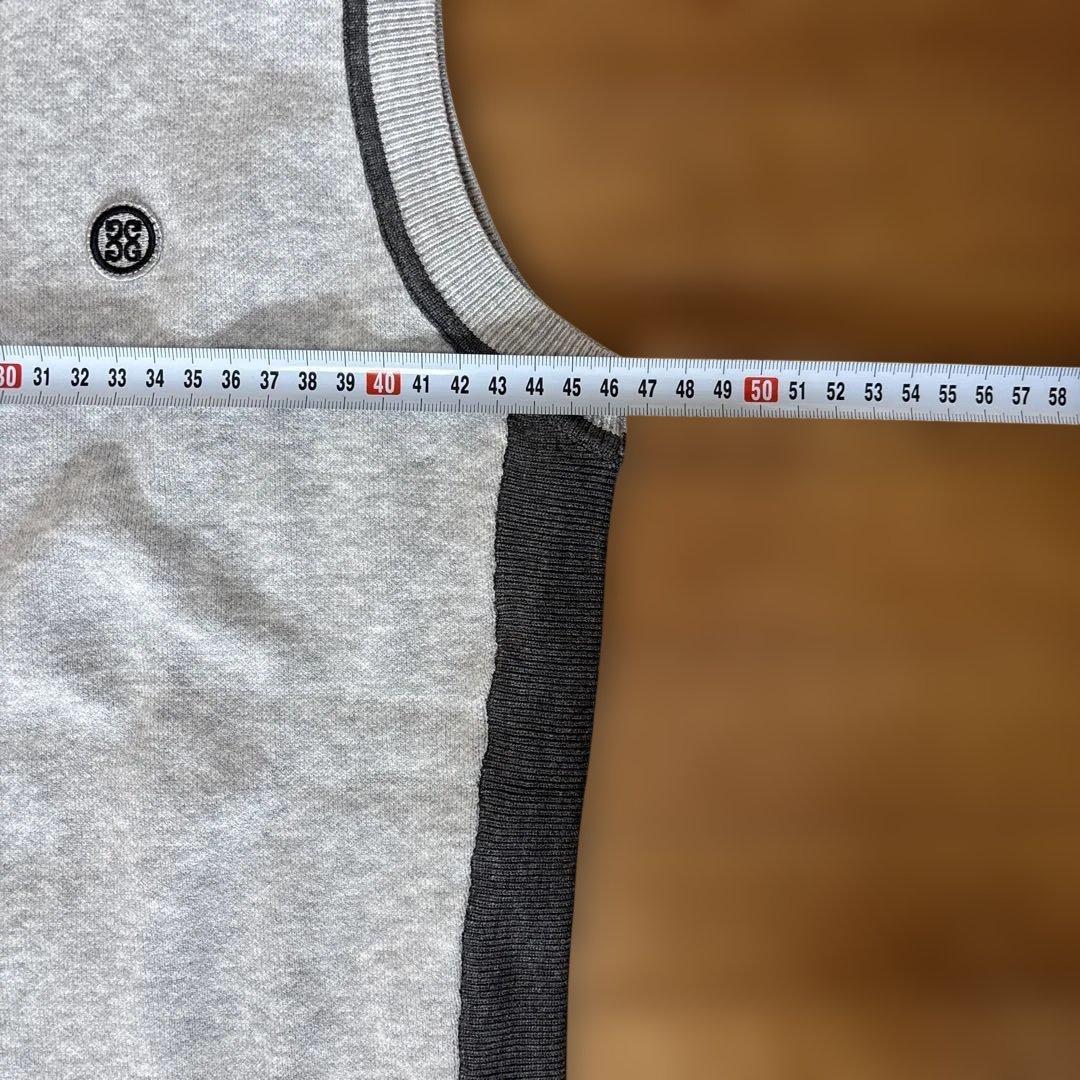 ☆新品☆ G/FORE ジーフォア セーターベストニットグレーM