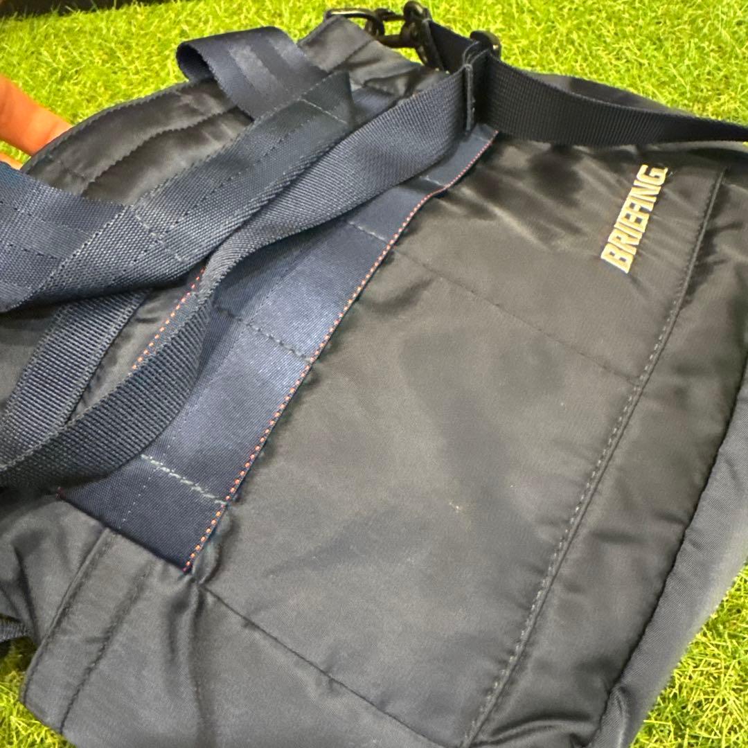 【美品】BRIEFING ネイビー トートバッグ