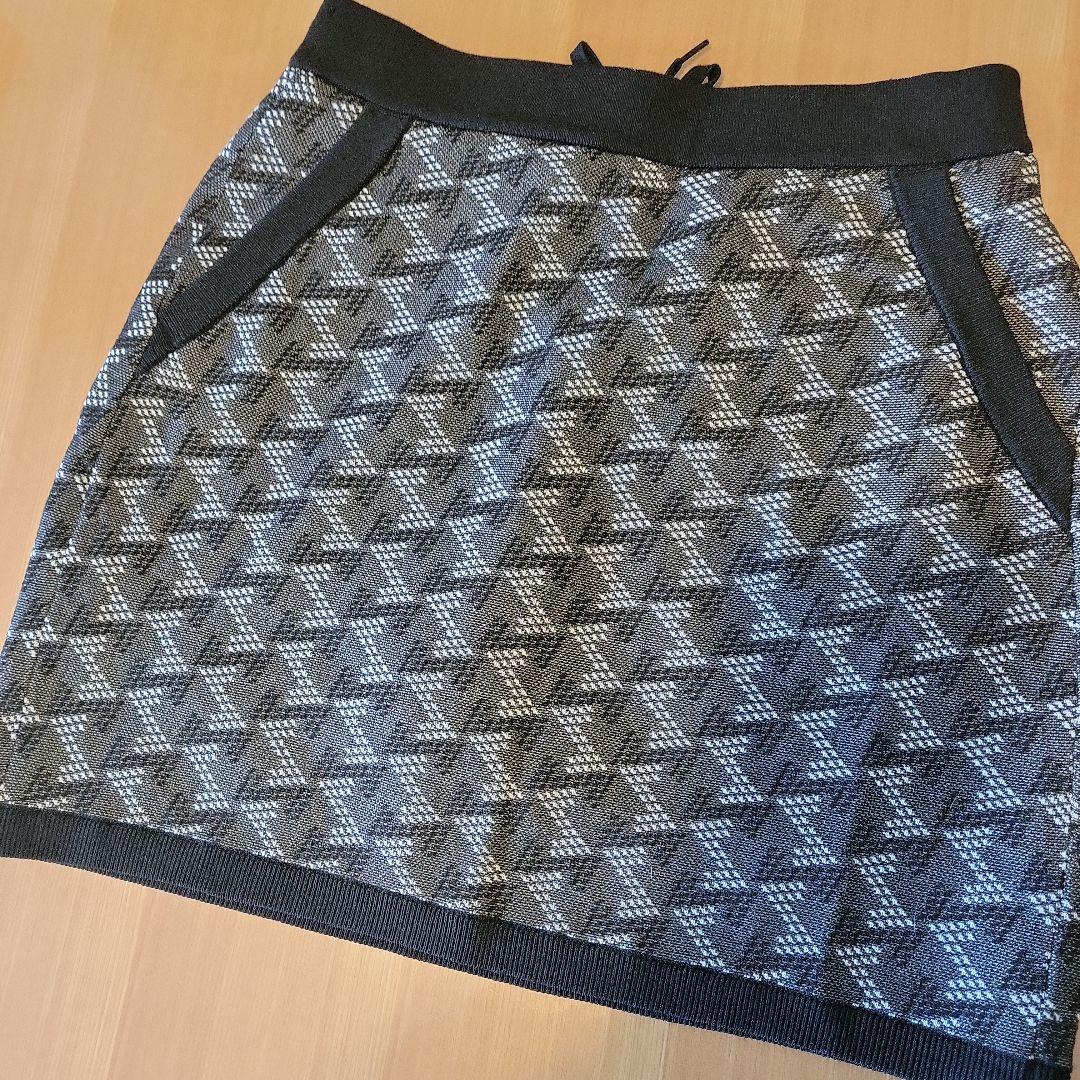 超美品❤レザレクション ニットスカートインナーパンツ付き☆