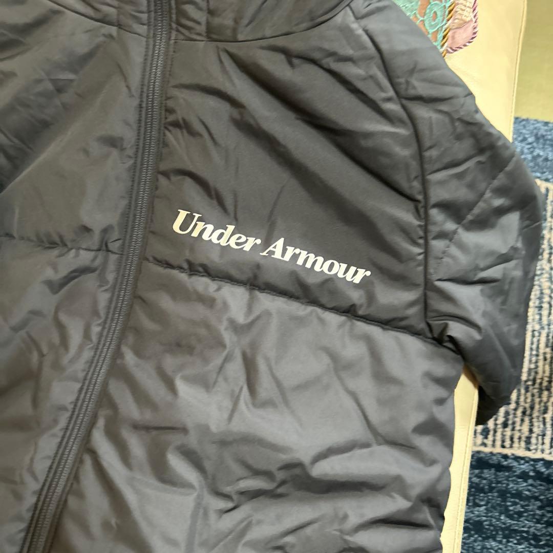 ❤️りんごあめ様❤️Under Armour レディースベンチコート 黒 LG