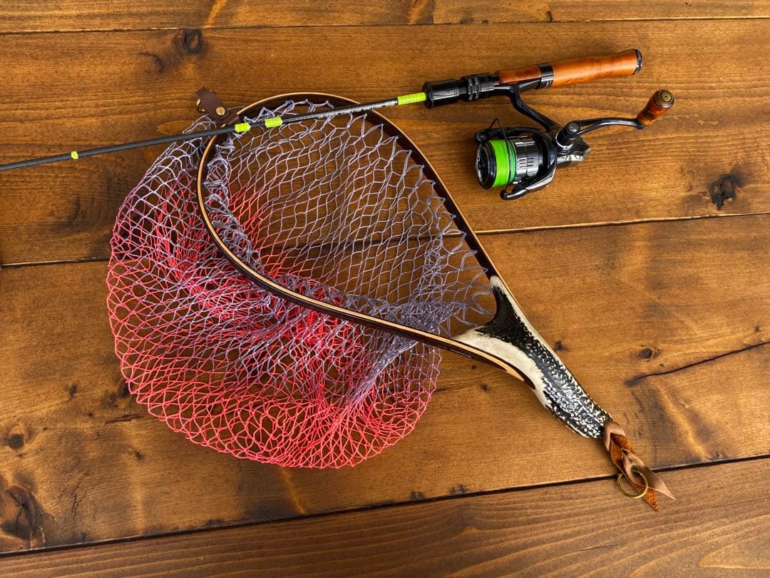 トラウトロッド　ウッドグリップ　フェルールロッド　5ft2inch 山女魚　岩魚